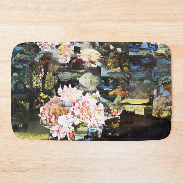 Item preview, Abstract Mountain Pool-AI Floral Art designed and sold by BioDigital-Jazz.