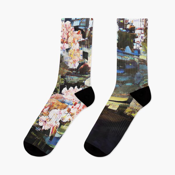 Item preview, Abstract Mountain Pool-AI Floral Art designed and sold by BioDigital-Jazz.