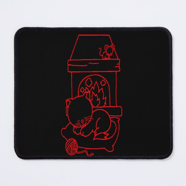 Item preview, Sleeping Cat Red designed and sold by NewTopDesign.