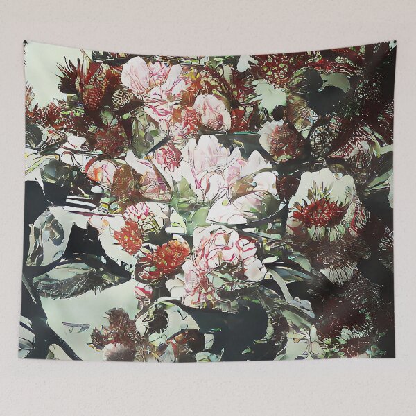 Item preview, Inner Glow Florals-AI Floral Art designed and sold by BioDigital-Jazz.