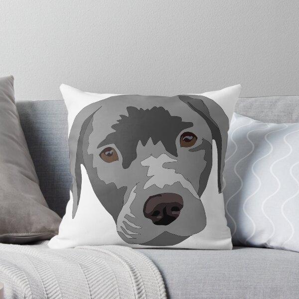 Item preview, Copy of Dark grey lab puppy designed and sold by LeahcarsArt.