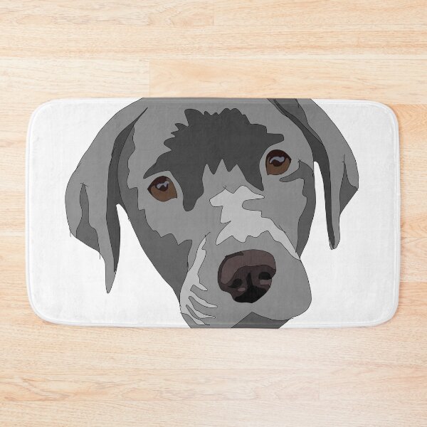 Item preview, Copy of Dark grey lab puppy designed and sold by LeahcarsArt.