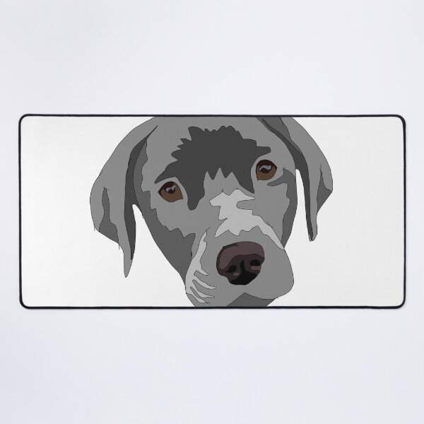 Item preview, Copy of Dark grey lab puppy designed and sold by LeahcarsArt.