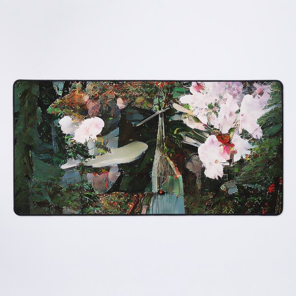 Item preview, Swirling Mountain Flowers-AI Floral Art designed and sold by BioDigital-Jazz.