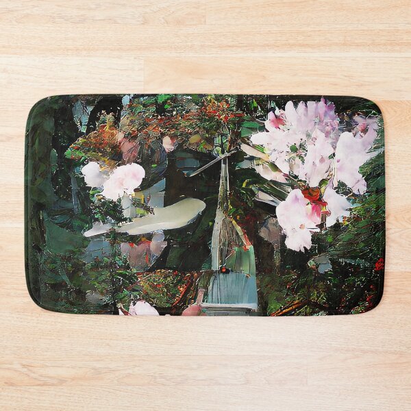 Item preview, Swirling Mountain Flowers-AI Floral Art designed and sold by BioDigital-Jazz.