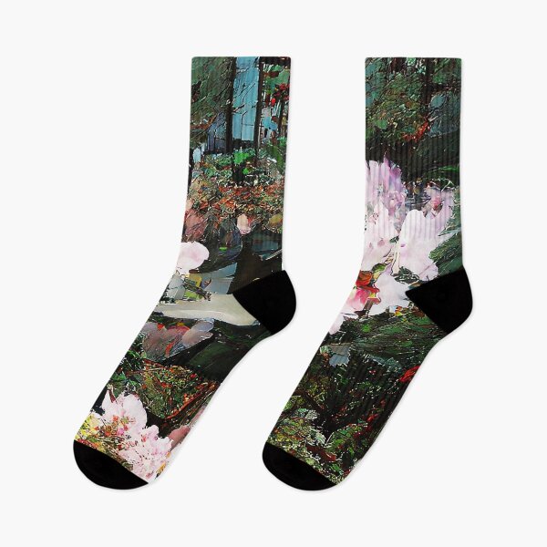 Item preview, Swirling Mountain Flowers-AI Floral Art designed and sold by BioDigital-Jazz.