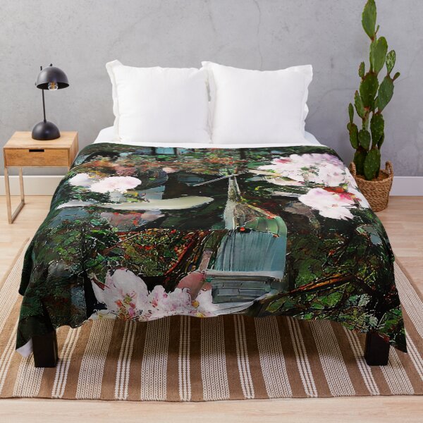 Item preview, Swirling Mountain Flowers-AI Floral Art designed and sold by BioDigital-Jazz.