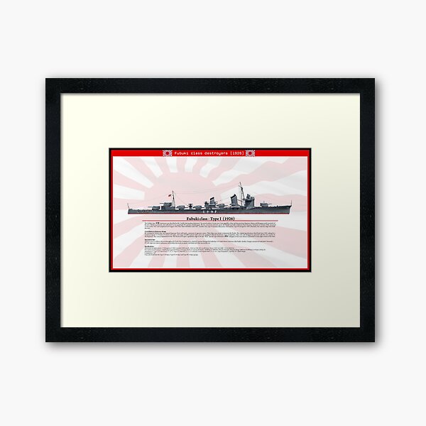 Fubuki Framed Art Print