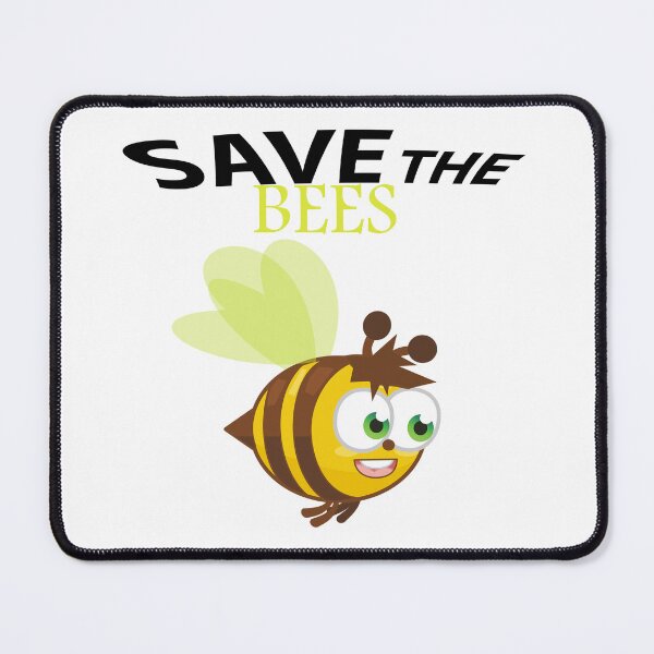 Item preview, Save the bees shits, save the bees phone cases, save the bees hats, save the bees shower curtain, save the bees backpack designed and sold by Poussyarts.