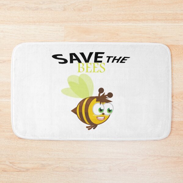 Item preview, Save the bees shits, save the bees phone cases, save the bees hats, save the bees shower curtain, save the bees backpack  designed and sold by Poussyarts.