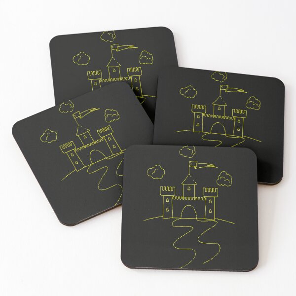 Item preview, Castle On The Hill Yellow designed and sold by NewTopDesign.