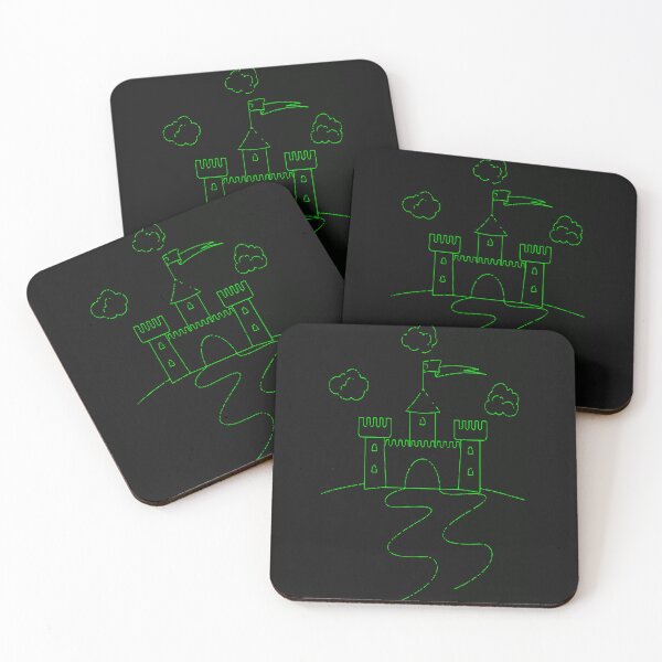 Item preview, Castle On The Hill Green designed and sold by NewTopDesign.