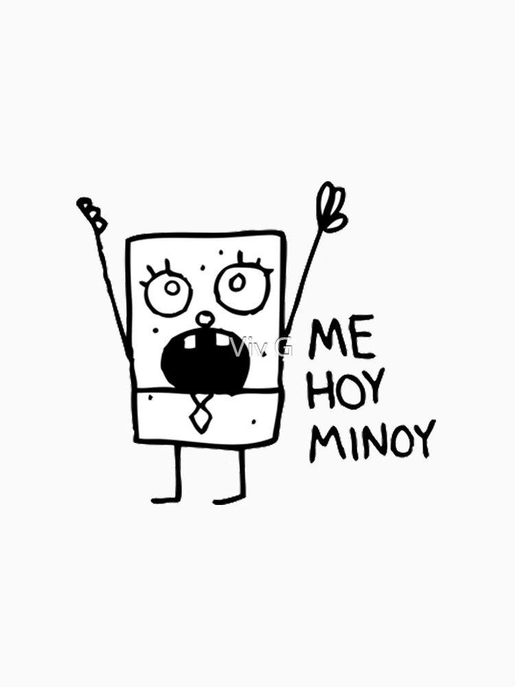 Imagen 7 de 7, Camiseta clásica con la obra Me Hoy Minoy Meme de Bob Esponja, diseñada y vendida por indieguo.