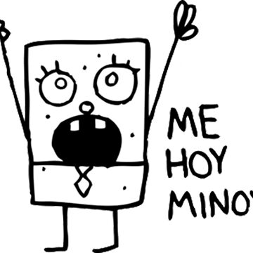 Artwork thumbnail, Me Hoy Minoy Spongebob Meme by Viv G