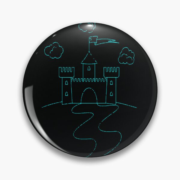 Item preview, Castle On The Hill Blue designed and sold by NewTopDesign.