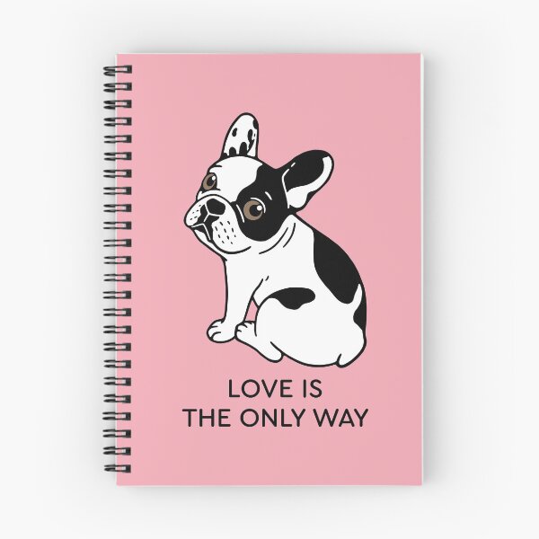 Item preview, Cute Frenchie knows love is the only way  designed and sold by Chee Sim.