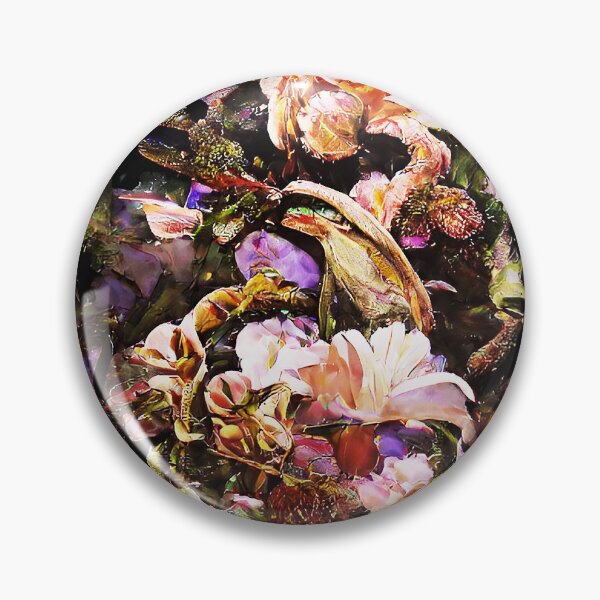 Item preview, Winding Floral Tower-AI Floral Art designed and sold by BioDigital-Jazz.