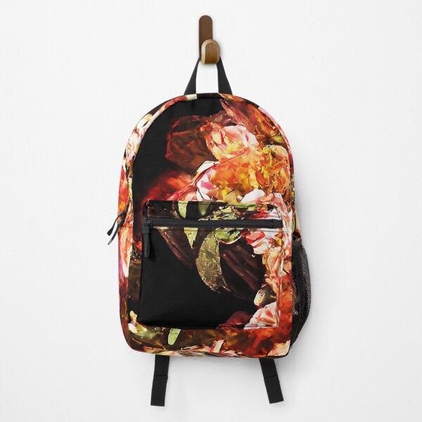 Item preview, Warm Swirling Flowers-AI Floral Art designed and sold by BioDigital-Jazz.