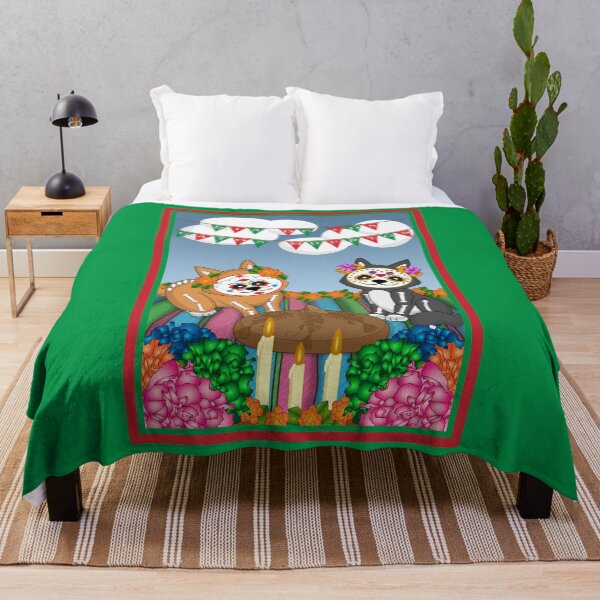 Item preview, Dia de los Gatos Muertos designed and sold by Designs by Greylady.