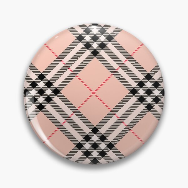 Aperçu de l'œuvre Plaid Rose Chaud Fantaisie Rayures Noires et Rouges créée et vendue par Neteshez.