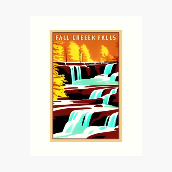Item preview, Fall Creek Falls State Park Tennessee designed and sold by CattlettArt.