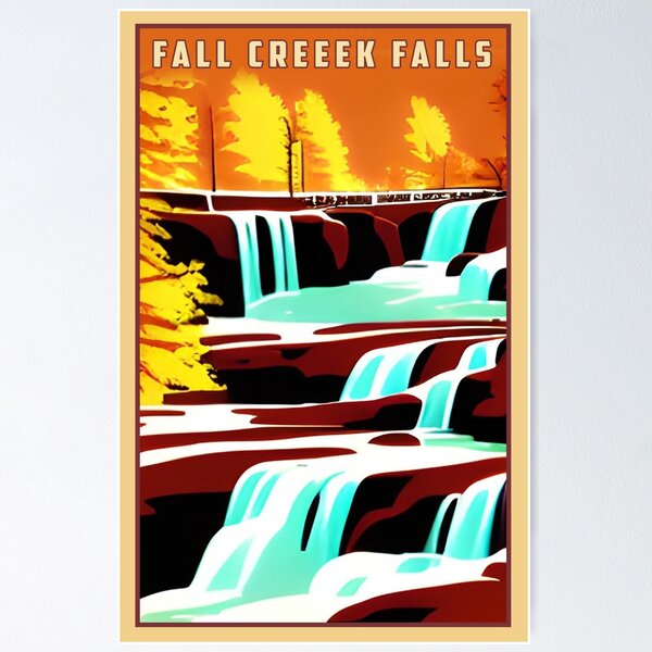 Item preview, Fall Creek Falls State Park Tennessee designed and sold by CattlettArt.