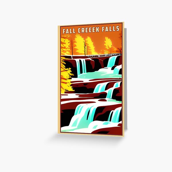 Item preview, Fall Creek Falls State Park Tennessee designed and sold by CattlettArt.
