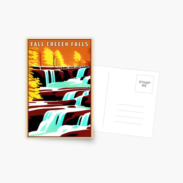 Item preview, Fall Creek Falls State Park Tennessee designed and sold by CattlettArt.
