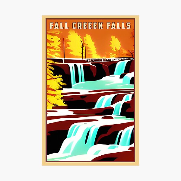 Item preview, Fall Creek Falls State Park Tennessee designed and sold by CattlettArt.
