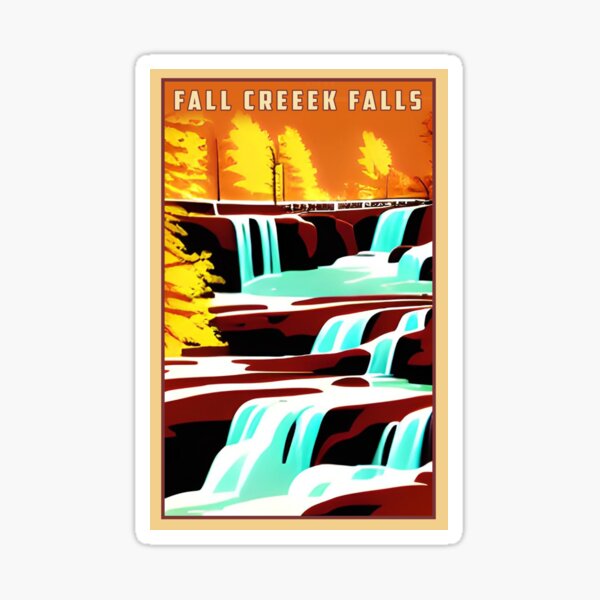 Item preview, Fall Creek Falls State Park Tennessee designed and sold by CattlettArt.