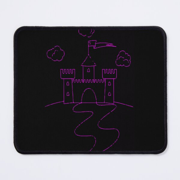 Item preview, Castle On The Hill Pink designed and sold by NewTopDesign.