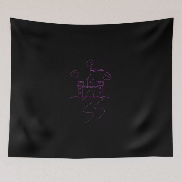 Item preview, Castle On The Hill Pink designed and sold by NewTopDesign.