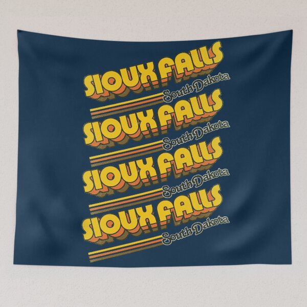 Item preview, Sioux Falls, SD | City Stripes designed and sold by retroready.
