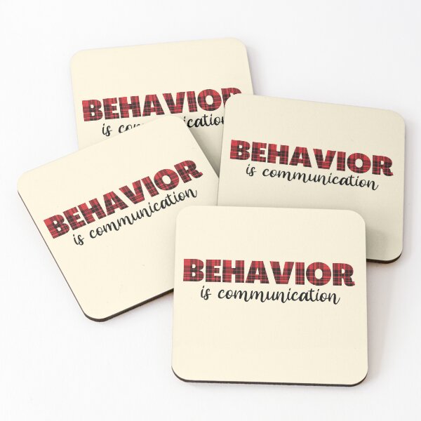 Item preview,  Behavior Is Communication SPED Teacher Gift, BCBA , autism , school psychology ,Special Ed Teacher designed and sold by BronikowskiART.