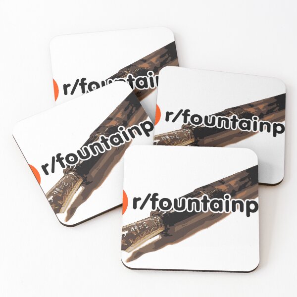 Item preview, Fountain Pen Reddit designed and sold by SorrowKnowledge.