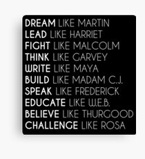 Dream Like Martin Canvas Print