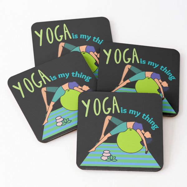 Item preview, Yoga is my thing for yoga lovers, yoga teaches, yoga instructors and classmates. designed and sold by tranquilbeach.