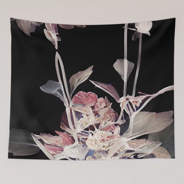 Item preview, Twin Shadow Florals-AI Floral Art designed and sold by BioDigital-Jazz.