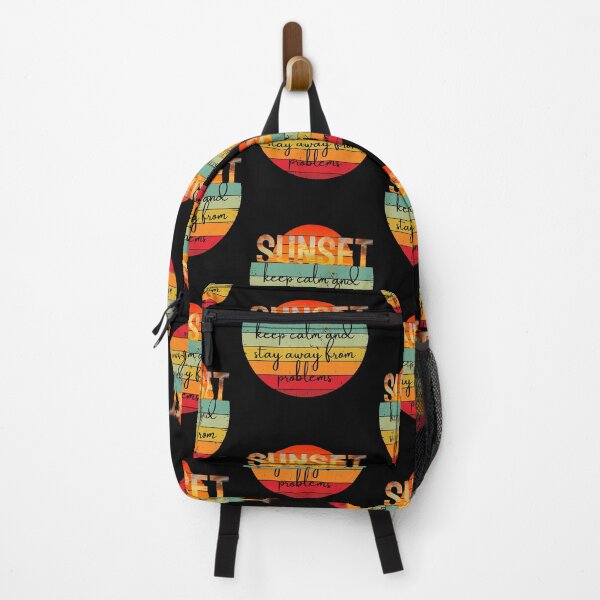 Item preview, Sunset Keep Calm And Stay Away From Problems designed and sold by kash1mera.