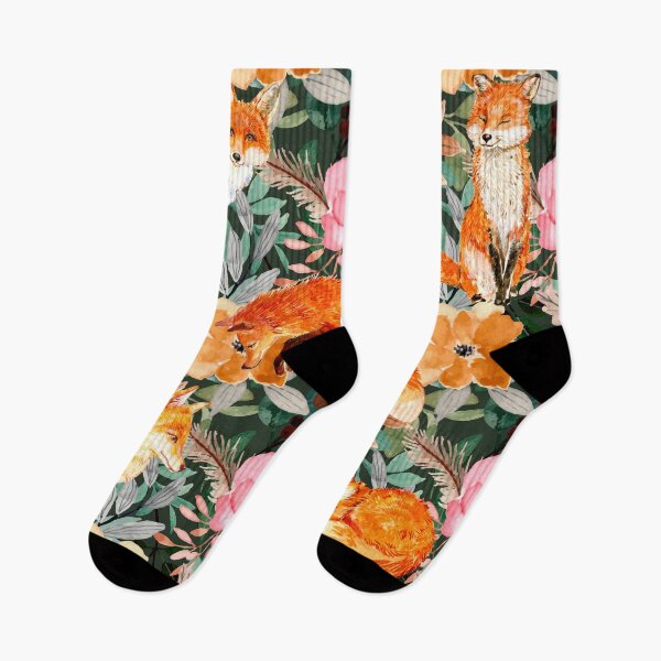 Item preview, Floral Foxes designed and sold by Lylabean22.