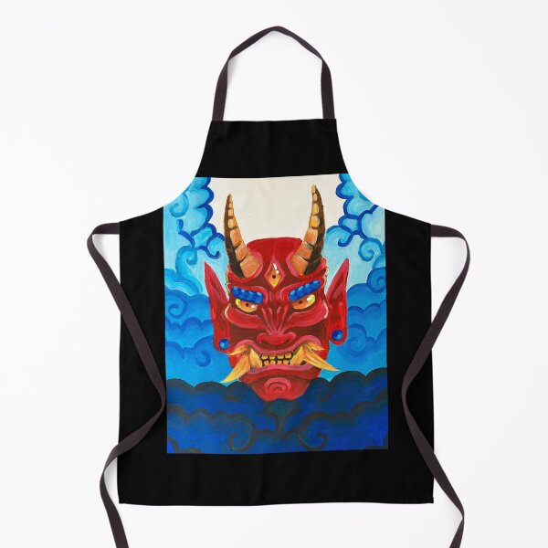 Item preview, Japanese Devil Mask (Oni) designed and sold by phoenixwilke.