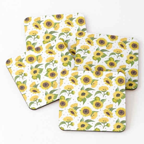 Item preview, Yellow Sunflowers and Sunflower Seeds designed and sold by silviaol.