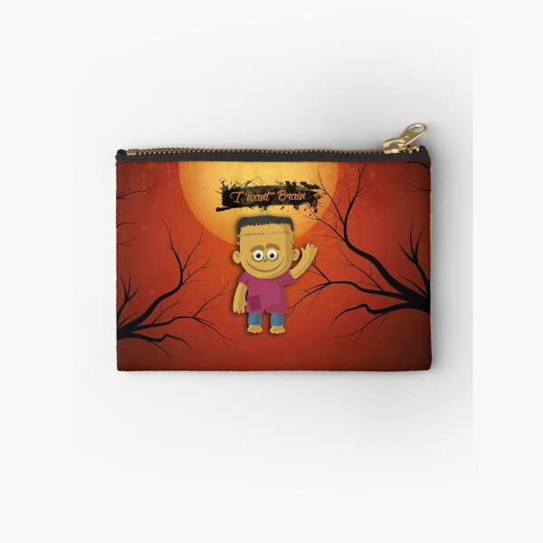 Item preview, Frankenstein Want Brain Halloween designed and sold by Delpieroo.