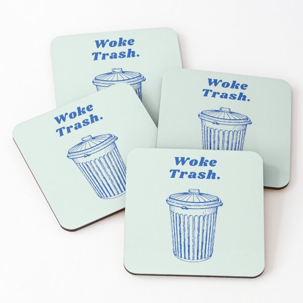 Item preview, Woke Trash. designed and sold by FloridaKeys1984.