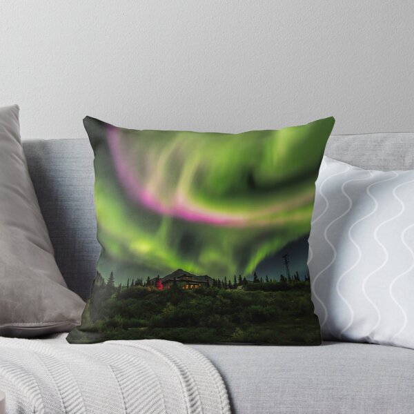 Item preview, Aurora Over The Lodge designed and sold by akaurora.