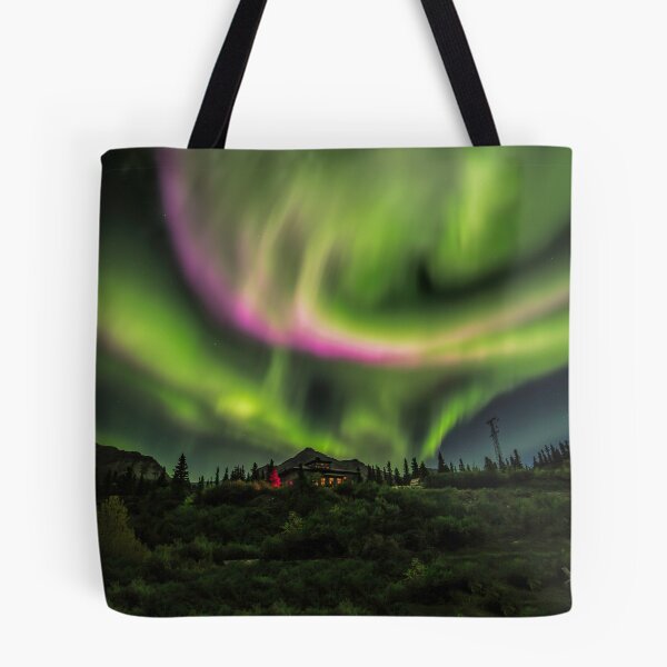 Item preview, Aurora Over The Lodge designed and sold by akaurora.