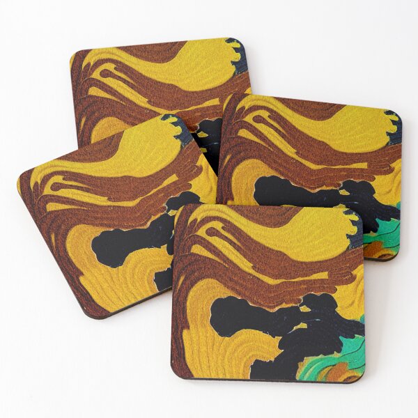 Item preview, Brown And Yellow Caress designed and sold by TiltedCode.