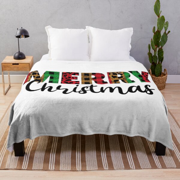 Item preview, Buffalo Plaid Merry Christmas Gift designed and sold by BronikowskiART.