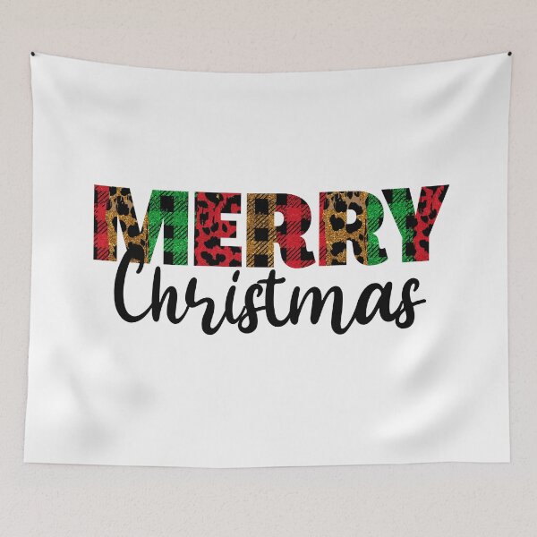 Item preview, Buffalo Plaid Merry Christmas Gift designed and sold by BronikowskiART.