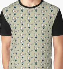 Scandivanian Music Bird Graphic T-Shirt
